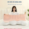 Gối ôm mát lạnh Hi-Sleep 35x100 cho người lớn - Công thái học, vỏ lụa băng thoáng mát, êm ái, giảm giá 4