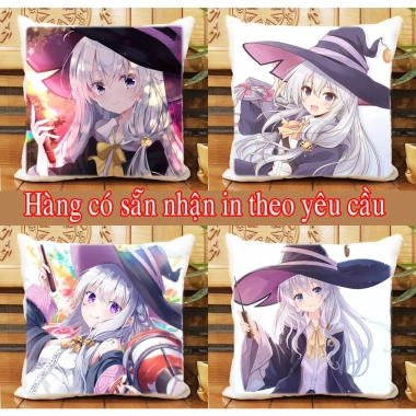 Gối ôm ngủ Wandering Witch Elaina Gối vuông hành trình của Elaina, chỉ 145.000 VND