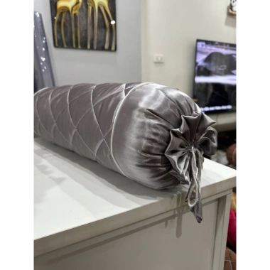 Gối ôm phi lụa chần spa, gối kê chân siêu sang - Dưỡng sinh, giá ưu đãi 60.000₫ 2