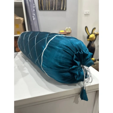 Gối ôm phi lụa chần spa, gối kê chân siêu sang - Dưỡng sinh, giá ưu đãi 60.000₫ 3