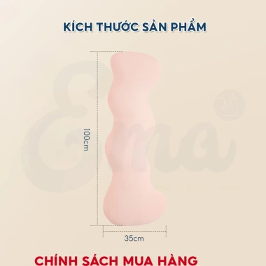 Gối ôm siêu mát lạnh EMA cho người lớn, công thái, vỏ băng lạnh độ 4, giá 393k