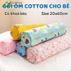 Gối ôm trẻ em cotton 20x60cm có khoá kéo, thoải mái cho bé 1‑5 tuổi - Thiên Hương 4