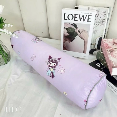 Gối ôm trẻ em cotton 20x60cm có khoá kéo, thoải mái cho bé 1‑5 tuổi - Thiên Hương