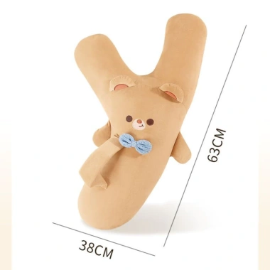 Gối ôm xe ô tô trẻ em dây đai an toàn phía sau - cổ, chống bóp gối người lớn