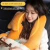 Gối ôm xe ô tô trẻ em dây đai an toàn phía sau - Gối cổ chống bóp, đệm êm ái, giảm chấn thương, giá ưu đãi 287,100 VND 3
