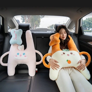 Gối ôm xe ô tô trẻ em dây đai an toàn phía sau - Gối cổ chống bóp, đệm êm ái, giảm chấn thương, giá ưu đãi 287,100 VND 4 Gối ôm xe ô tô trẻ em dây đai an toàn phía sau - Gối cổ chống bóp, đệm êm ái, giảm chấn thương, giá ưu đãi 287,100 VND 4