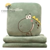 Gối Sang Trọng FASHYUNER 3 trong 1 - Chăn Điều Hòa Di Động, Gấp Hoạt Hình Đa Năng cho Văn Phòng và Giấc Ngủ