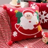 Gối Sofa Thêu Hoạ Tiết Noel - Gối Vuông Tựa Lưng Decor Phòng Khách Giáng Sinh, Giá 245k 10