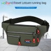 Gói thắt lưng điện thoại nam chống trộm - Fanny Pack thời trang đa lớp, túi đeo ngực ngoài trời