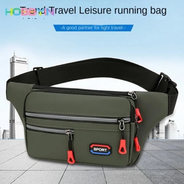 Gói thắt lưng điện thoại nam chống trộm - Fanny Pack thời trang đa lớp, túi đeo ngực ngoài trời
