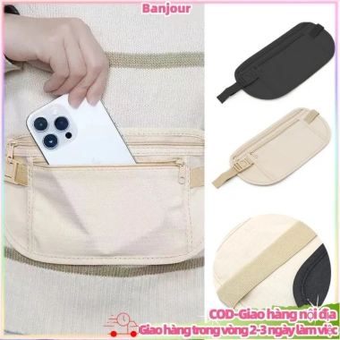 Gói thắt lưng thể thao đa chức năng, túi chống trộm, đeo cơ thể - chạy bộ, du lịch, giao hàng 24h, chỉ 40.000₫