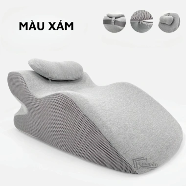 Gối tình yêu EMANDO công thái học cao su non đa năng, tựa lưng, nằm sấp, hỗ trợ đọc sách và chơi game - giảm giá 359.000₫ 10