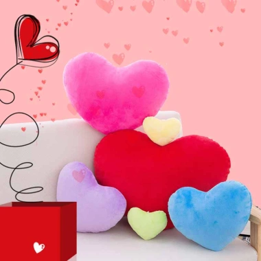 Gối Tình Yêu Hình Trái Tim - Quà Tặng Cặp Đôi Valentine - Giảm 33.696₫