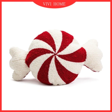 Gối Trang Trí Đỏ Giáng Sinh 45x45 - Nhung Thêu, Đệm Xe, Ném Nhẹ, Phòng Khách, Sofa, Giá Ưu Đãi 210.765 VND