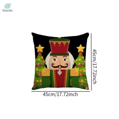 Gối Trang Trí Giáng Sinh 45x45 cm - Mùa Đông Xmas Đệm Sofa, Ghế, Phòng Ngủ - Giá 58.320₫