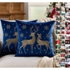 Gối Trang Trí Giáng Sinh 45x45cm Tuần Lộc, Ông Già Noel, Ném Gối Sofa - 98.037₫