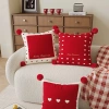 Gối Trang Trí Năm Mới Đỏ Đậm - Sofa Đệm Lưng, Vỏ Tháo Rời, Giặt Được, Phòng Khách & Phòng Ngủ - Giá Ưu Đãi 2