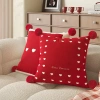 Gối Trang Trí Năm Mới Đỏ Đậm - Sofa Đệm Lưng, Vỏ Tháo Rời, Giặt Được, Phòng Khách & Phòng Ngủ - Giá Ưu Đãi 3