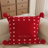 Gối Trang Trí Năm Mới Đỏ Đậm - Sofa Đệm Lưng, Vỏ Tháo Rời, Giặt Được, Phòng Khách & Phòng Ngủ - Giá Ưu Đãi 8