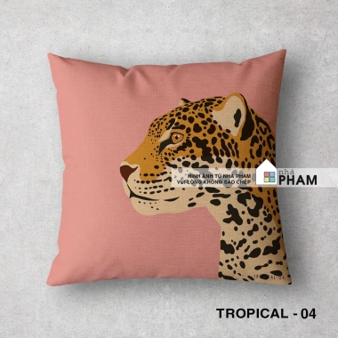 Gối Trang Trí Sofa Tropical 45x45cm Set 40 mẫu - Giá chỉ 48.900 VNĐ, chất liệu bền, thiết kế nhiệt đới sang trọng