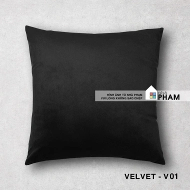 Gối Trang Trí Sofa Vải Nhung Velvet 45x45 & 30x50 - Giá Ưu Đãi 48.900₫