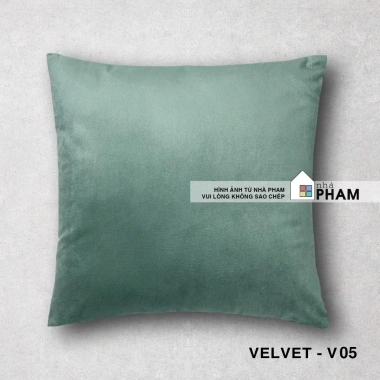 Gối Trang Trí Sofa Vải Nhung Velvet 45x45 & 30x50 - Giá Ưu Đãi 48.900₫