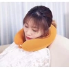 Gối tựa cổ chữ U bông nâng đỡ cổ vai gáy, không đau mỏi - Giá 55.000₫ 3