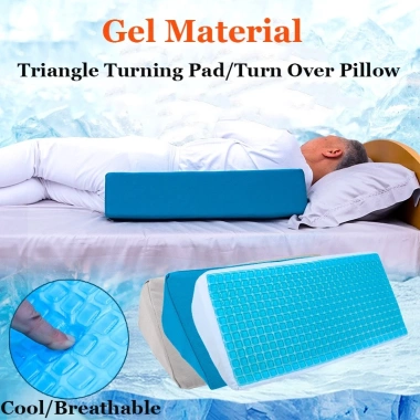 Gối Tựa Cổ Tam Giác Thoáng Khí Chống Trượt Giặt Được Tháo Rời Đa Năng Giảm Đau Lưng Toàn Thân