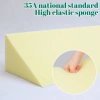Gối Tựa Cổ Tam Giác Thoáng Khí Chống Trượt Giặt Được Tháo Rời Đa Năng Giảm Đau Lưng Toàn Thân 6