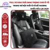 Gối Tựa Cổ và Lưng Xe Ô Tô In Hình Hoa Trà Hiện Đại - Moclancar Giá 47.400đ