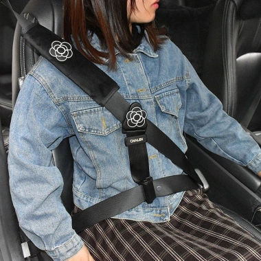 Gối Tựa Cổ và Lưng Xe Ô Tô In Hình Hoa Trà Hiện Đại - Moclancar Giá 47.400đ