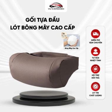 Gối Tựa Đầu Cao Cấp Mềm Mại Xe Hơi - Lái Thoải Mái, Thư Giãn, Tập Trung, Giá 180.000đ Gối Tựa Đầu Cao Cấp Mềm Mại Xe Hơi - Lái Thoải Mái, Thư Giãn, Tập Trung, Giá 180.000đ
