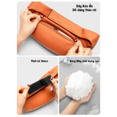 Gối Tựa Đầu Cao Cấp Mềm Mại Xe Hơi - Lái Thoải Mái, Thư Giãn, Tập Trung, Giá 180.000đ