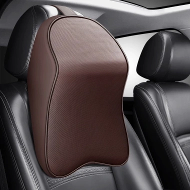 Gối tựa đầu cao su non vỏ da T16 cho xe hơi và ghế văn phòng, đệm êm, giá 145k giảm từ 178k 8