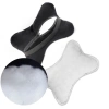 Gối tựa đầu & cổ ô tô sợi bông mềm, vải nhung thoáng khí, gắn ghế xe hơi - 50.960₫ 9
