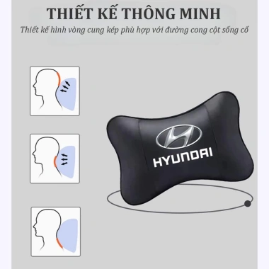 Gối Tựa Đầu Da Êm Ái, Gắn Ghế Ngồi Ô Tô Kia Rio 2-4 X Line, Giá chỉ 45.000 VND