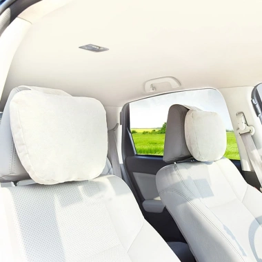 Gối Tựa Đầu Dựa Cổ Ô Tô Da Lộn Maybach Cao Cấp Siêu Mềm, Chống Đau Mỏi Nhiều Màu