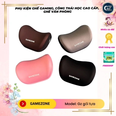Gối tựa đầu ghế gaming và ô tô công thái học cao su non cao cấp - Giá 52.900đ