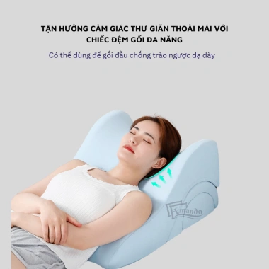 Gối tựa đầu giường EMANDO – Nằm sấp hỗ trợ lưng, lồng ngực, giảm giá 19% chỉ 927.000₫ 8
