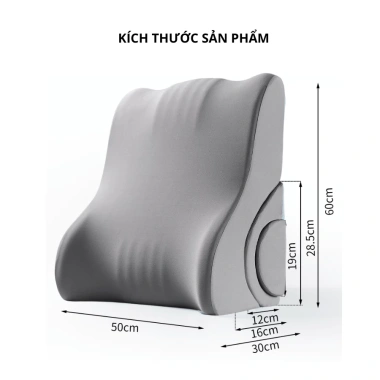 Gối tựa đầu giường EMANDO – Nằm sấp hỗ trợ lưng, lồng ngực, giảm giá 19% chỉ 927.000₫ 9