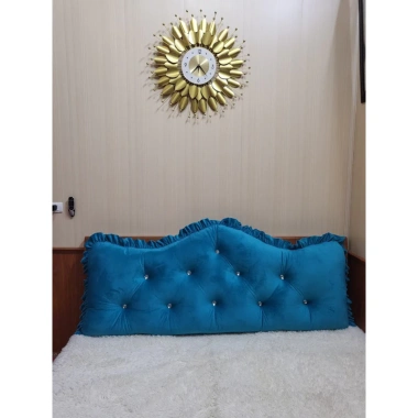 Gối tựa đầu giường nhung cao cấp full size 1‑2m² - Giá ưu đãi 820.000 VND