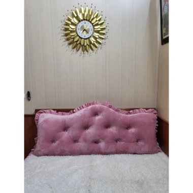 Gối tựa đầu giường nhung cao cấp full size 1‑2m² - Giá ưu đãi 820.000 VND