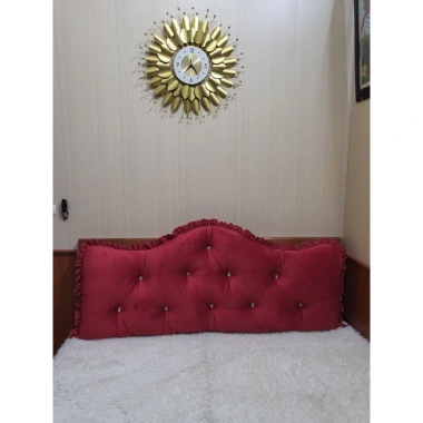 Gối tựa đầu giường nhung cao cấp full size 1‑2m² - Giá ưu đãi 820.000 VND