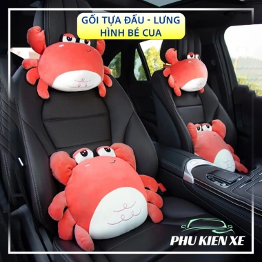 Gối tựa đầu hình bé thú dễ thương - Tựa lưng xe ô tô, ghế, chỉ 101.245 VND