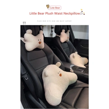 Gối tựa đầu hình gấu hoạt hình dễ thương cho xe hơi - êm ái, hỗ trợ cổ, chỉ 89.000₫ 7 Gối tựa đầu hình gấu hoạt hình dễ thương cho xe hơi - êm ái, hỗ trợ cổ, chỉ 89.000₫ 7