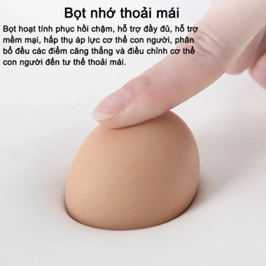 Gối tựa đầu & kê lưng chơi game, đọc sách – Giảm áp lực cột sống, giá 500.000₫