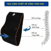 Gối tựa đầu & kê lưng ô tô cao su non nỉ cao cấp - Chống đau, thoải mái, chỉ 75.000₫ 5