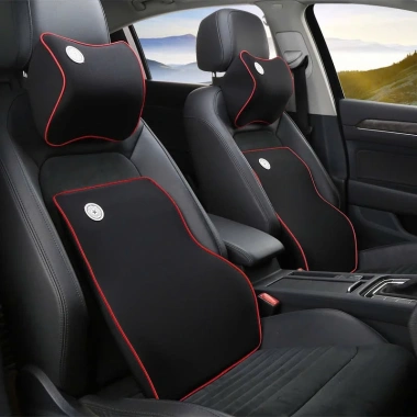 Gối tựa đầu & lưng cao su non GT07 cho ghế ô tô, ghế văn phòng - Giá ưu đãi 72.000đ