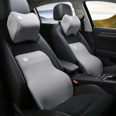 Gối tựa đầu & lưng cao su non GT07 cho ghế ô tô, ghế văn phòng - Giá ưu đãi 72.000đ