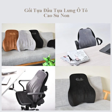 Gối tựa đầu lưng cao su non Icaroom - Ghế ô tô, văn phòng, chỉ 144.999₫